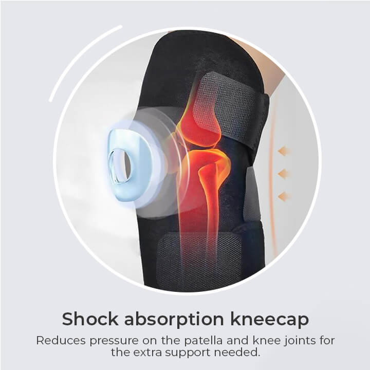 Open-Patella Knee Brace