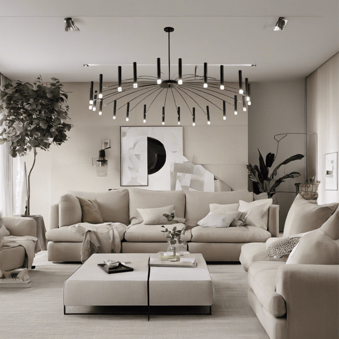 Valmere Handcrafted Castle Inspired Nordic LED Chandelier