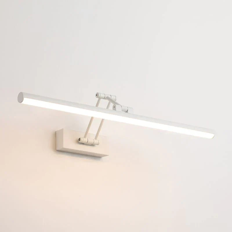Edge minimalista LED fali lámpa fekete/fehér beltéri fürdőszoba fém