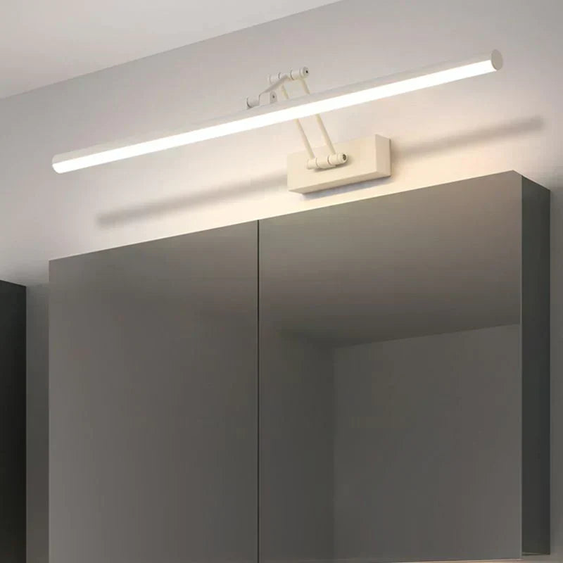 Edge minimalista LED fali lámpa fekete/fehér beltéri fürdőszoba fém