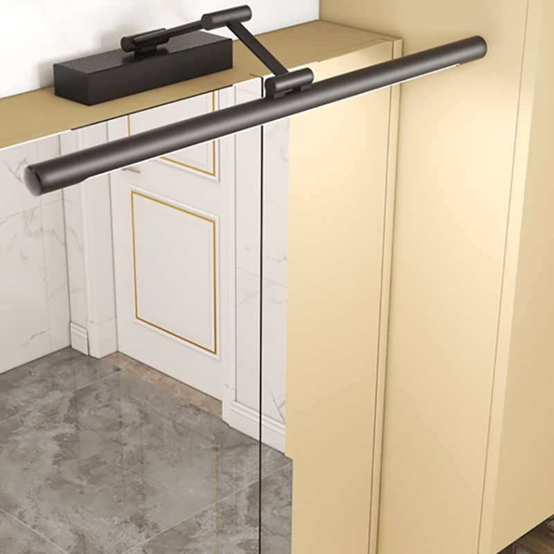 Edge minimalista LED fali lámpa fekete/fehér beltéri fürdőszoba fém