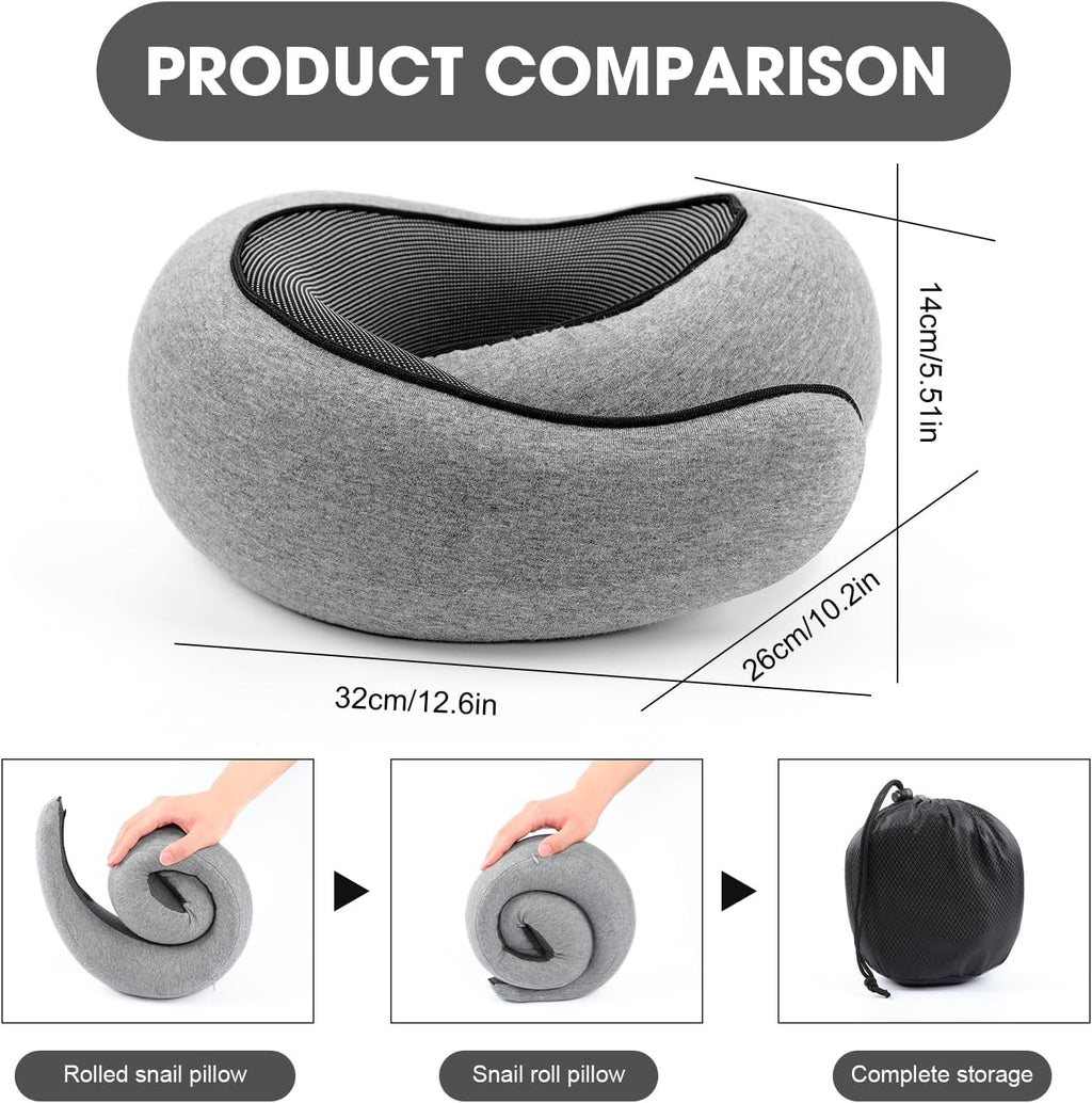 Memory Foam Neck Travel Pillow
