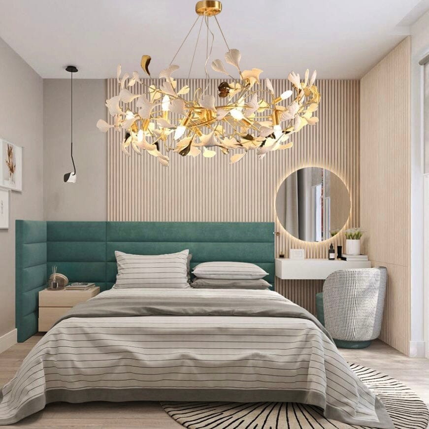 Ceramic Petal Chandelier