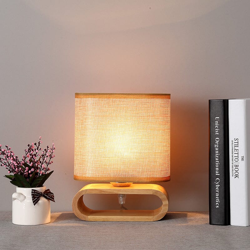 Ariya Bamboo Table Lamp Handcrafted With Japanese Inspiration