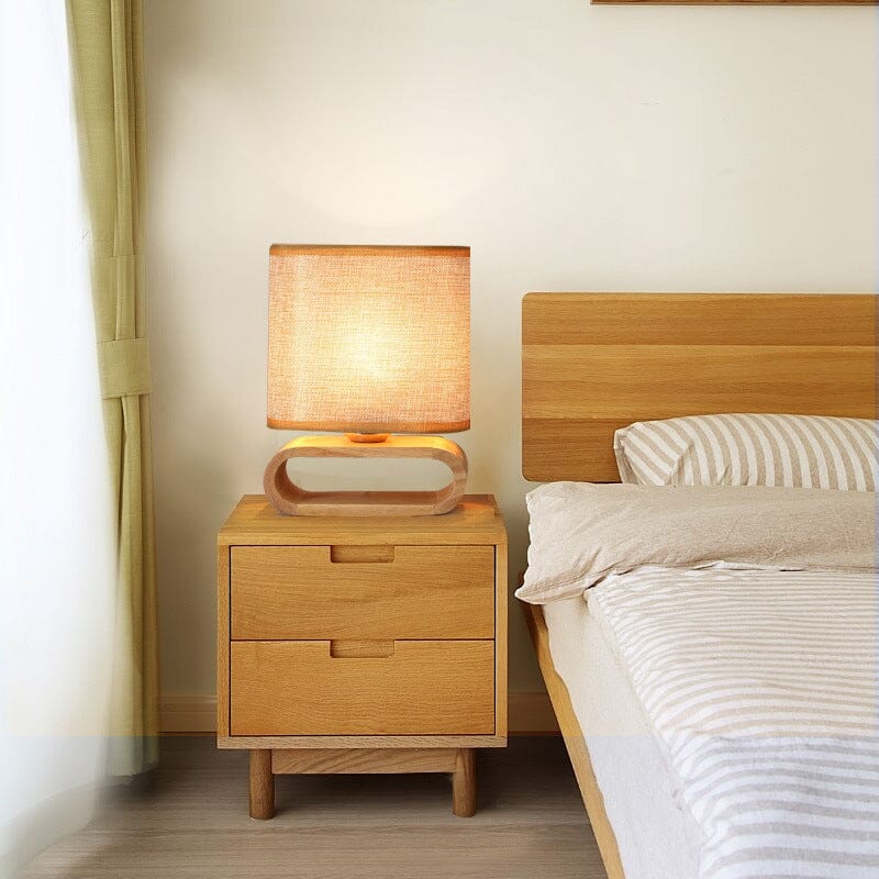Ariya Bamboo Table Lamp Handcrafted With Japanese Inspiration