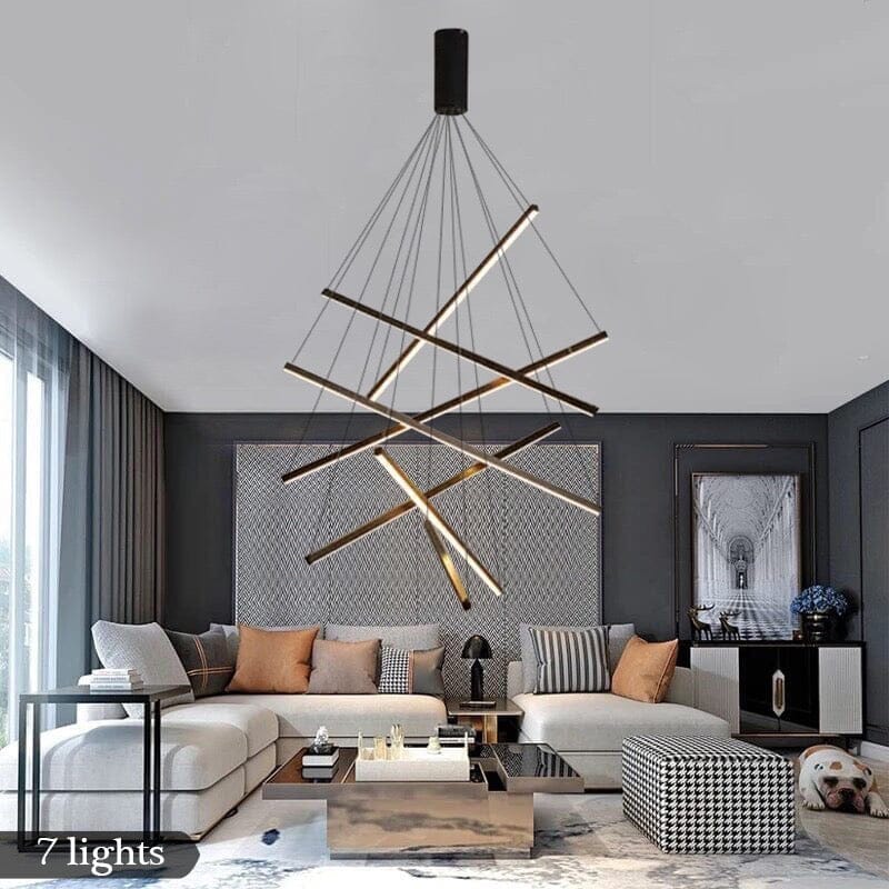 Alvora | Contemporary Duplex Chandelier