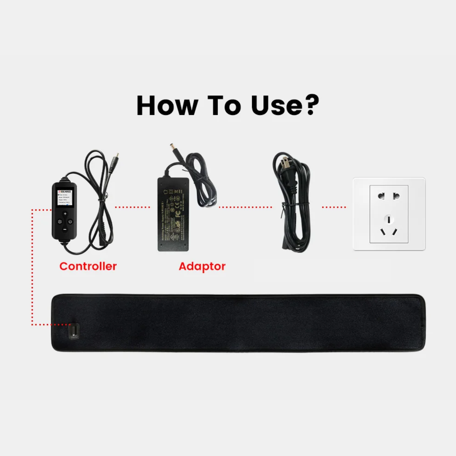 EMS infračervená světelná terapie pro diabetickou nohu