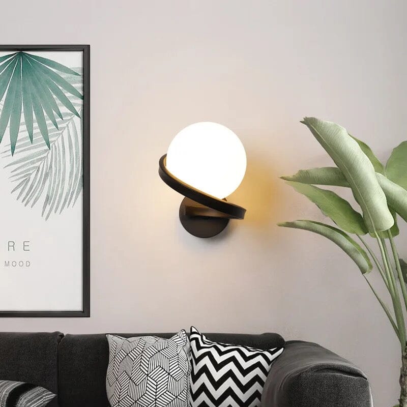 Avalon Wall Lights In Wrought Iron With Rust Protection