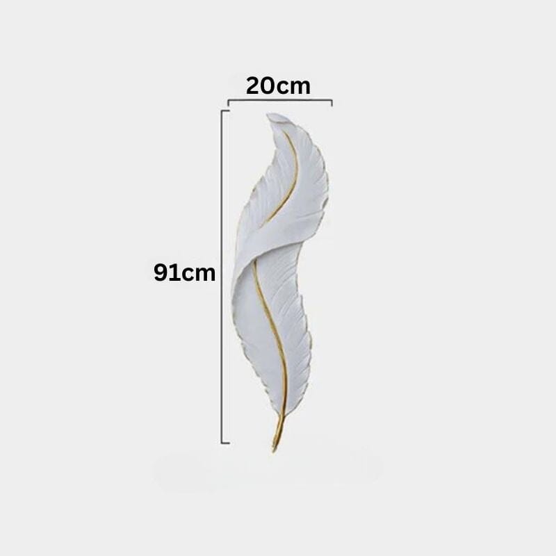 NyraFeather LED Wall Light Nordic Decorative Wall Lamp For Living Areas