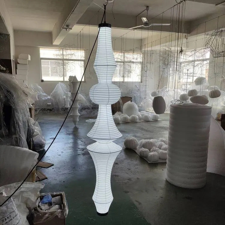 Nexa Sculptural Pendant Lights With Japanese Minimalist Geometry