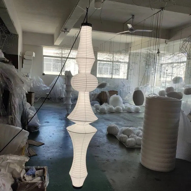 Nexa Sculptural Pendant Lights With Japanese Minimalist Geometry