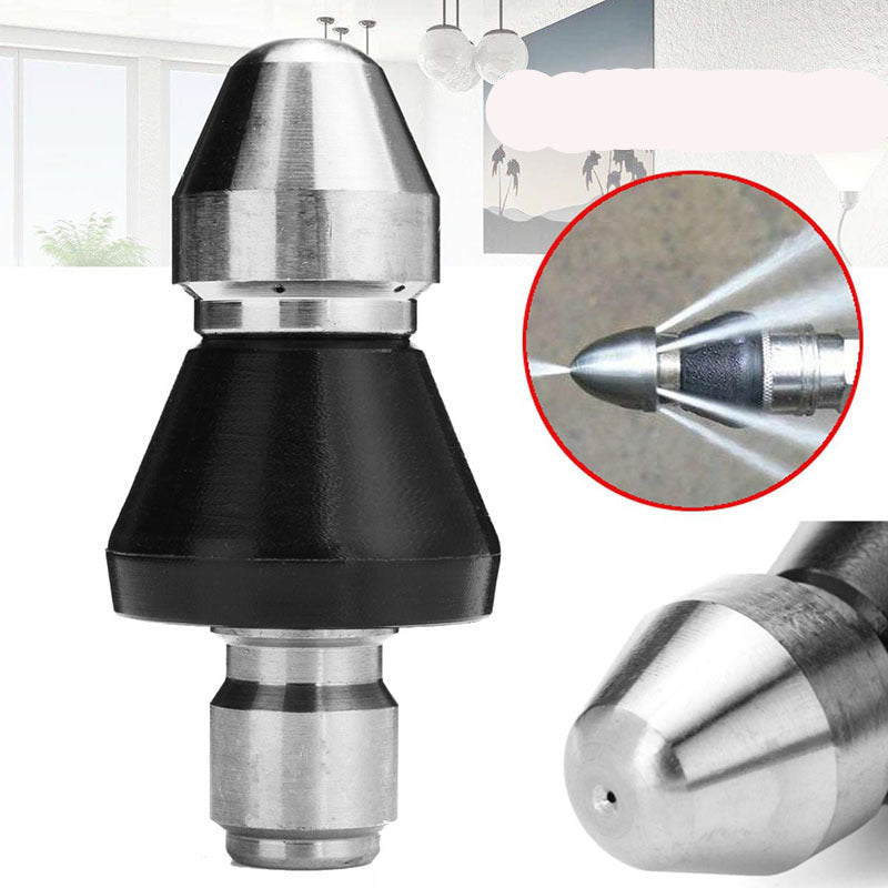 Stainless Steel High-Pressure Sewer Cleaning Nozzle
