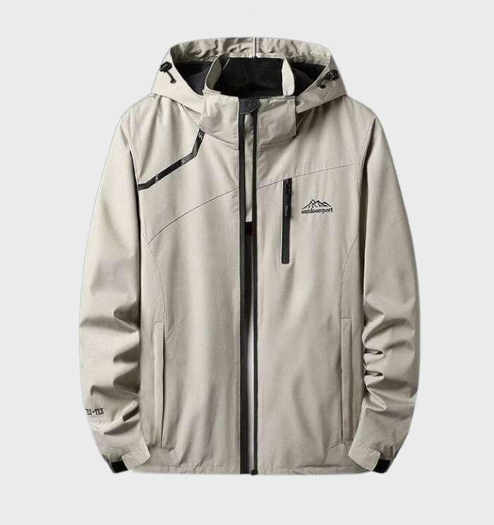 Karl - větru a vodě odolná bunda s kapucí, vhodná pro venkovní aktivity