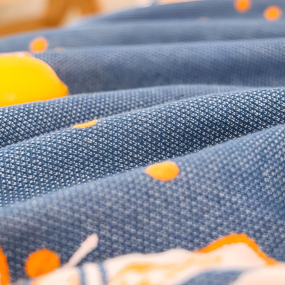 Haven Bloom Floral Cotton Blanket