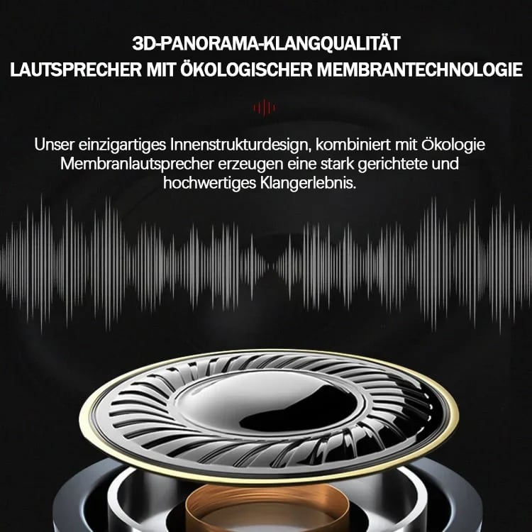 Ear Conduction Headphones - Bluetooth Wireless Headphones