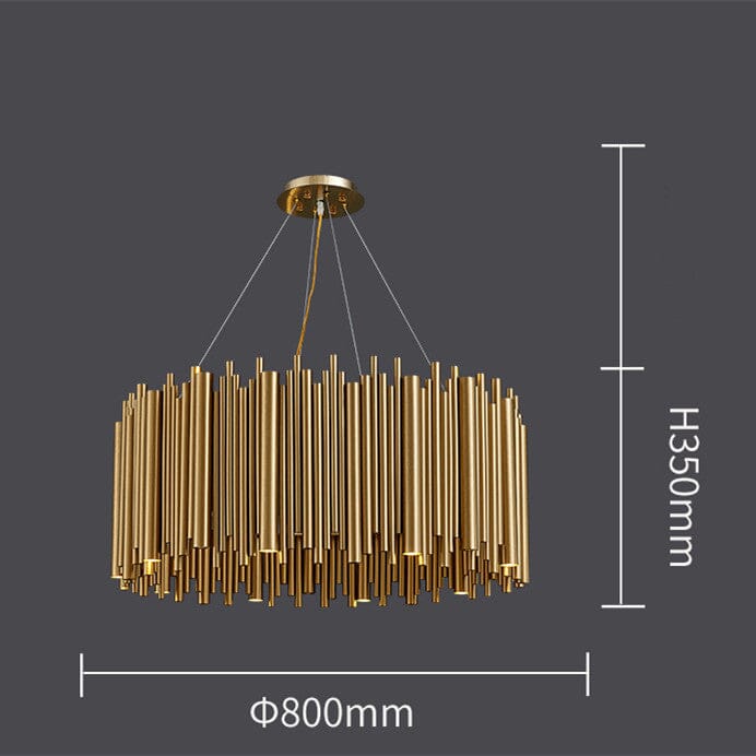 ゴールドネストシャンデリア