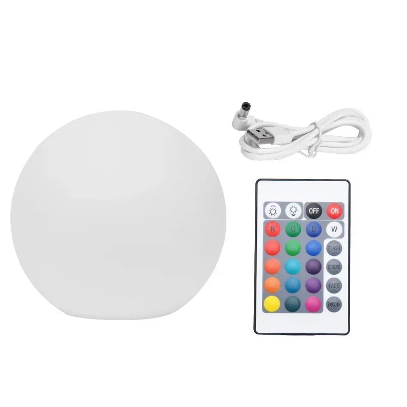 Vodotěsné solární zahradní koule - kulaté venkovní osvětlení