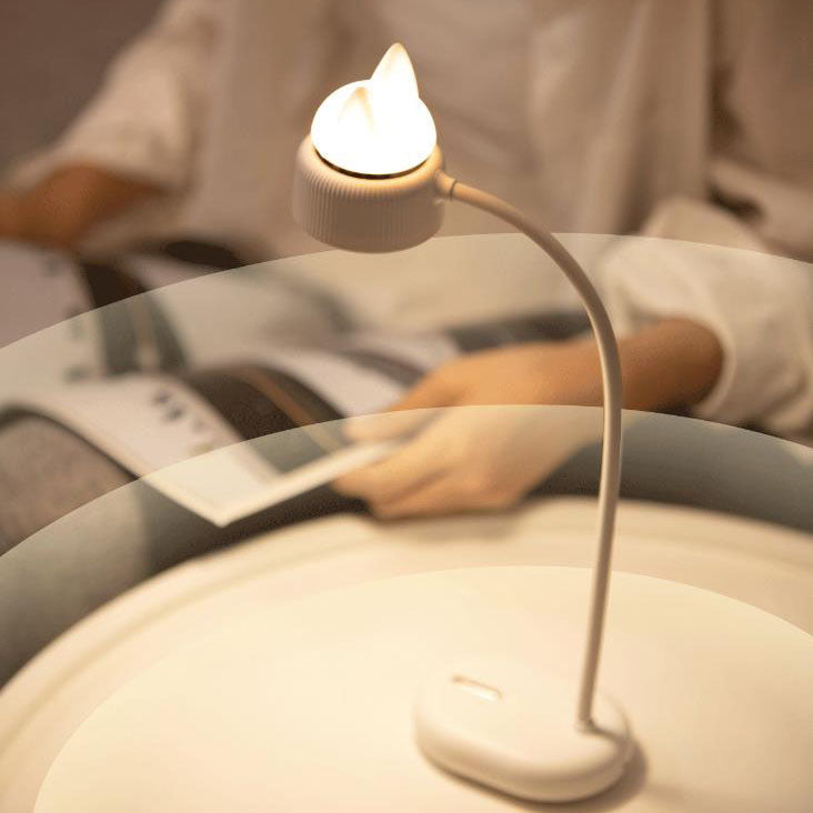 Nyra Clip On Cat Ear LED Desk Lamp For Eye Comfort