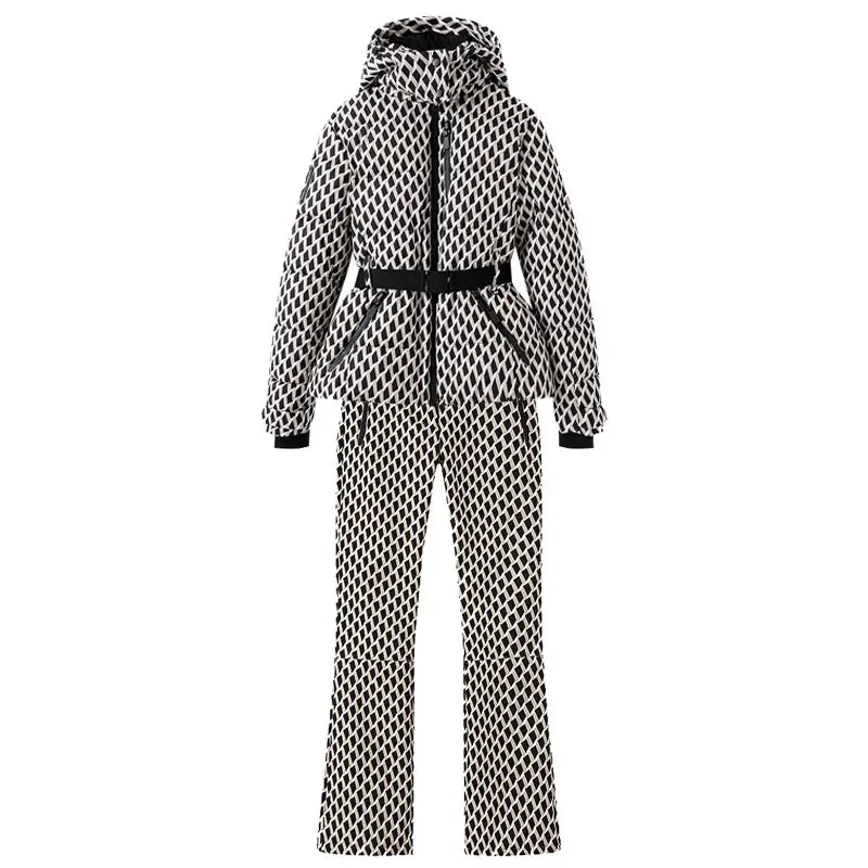 Dámský lyžařský oblek 2025 – Teplé, větruodolné zimní sportovní vybavení