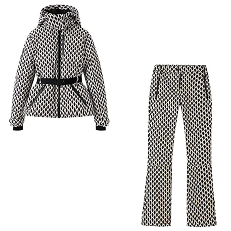 Dámský lyžařský oblek 2025 – Teplé, větruodolné zimní sportovní vybavení