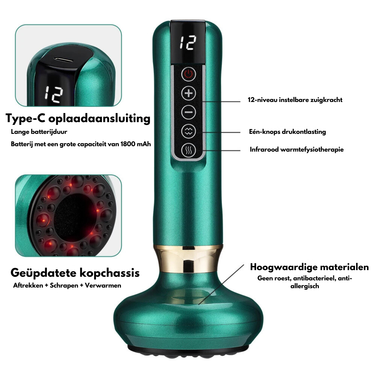 CelluLift | Zpevněte svou pokožku pomocí vakuového masážního přístroje proti celulitidě