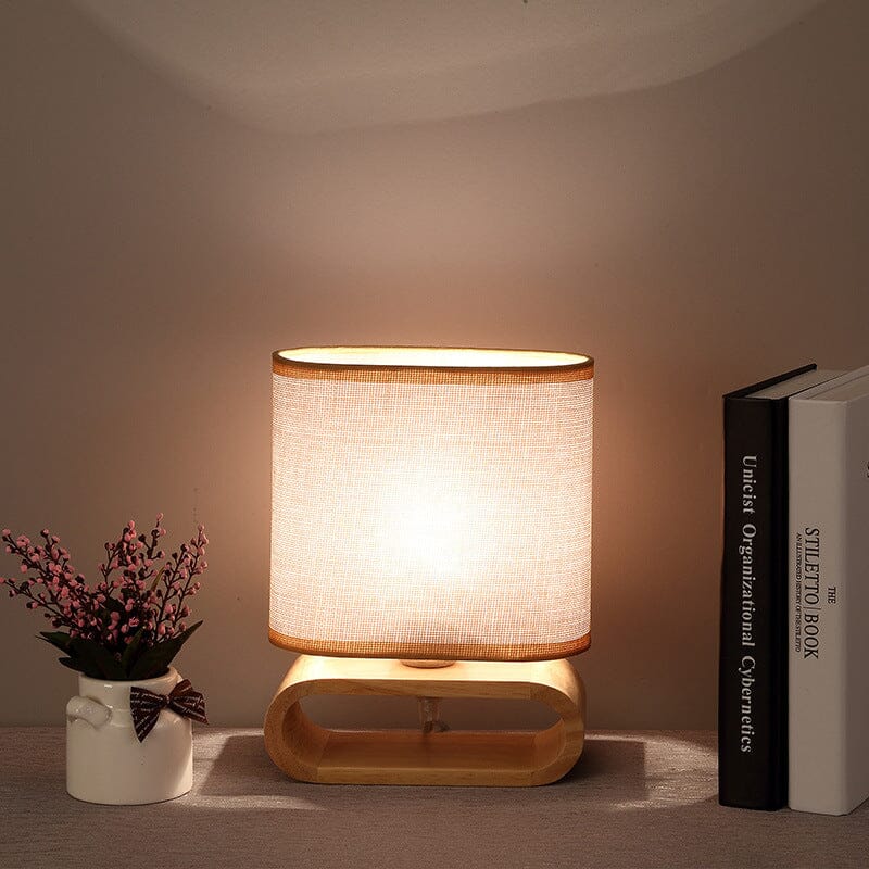 Ariya Bamboo Table Lamp Handcrafted With Japanese Inspiration