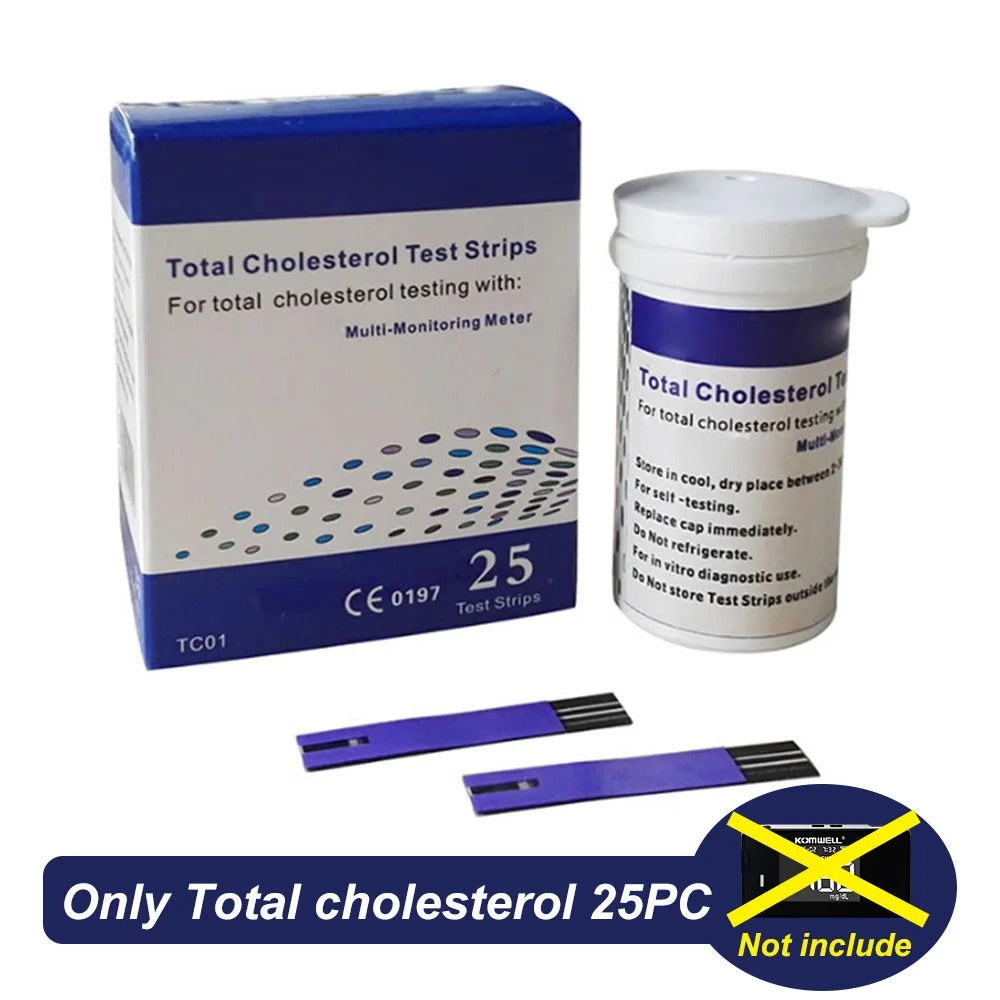 4 In 1 Multifunctional Health Monitor: Cholesterol, Glucose & Uric Acid