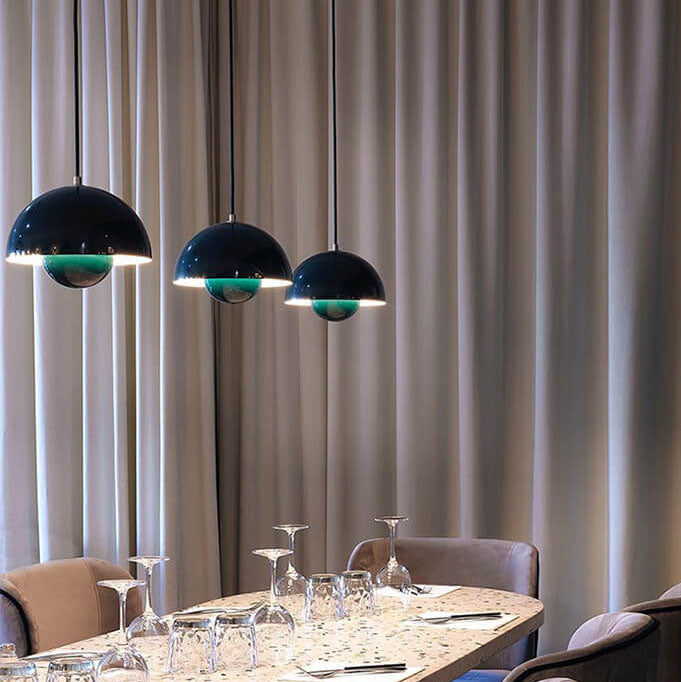 北欧马卡龙1灯半圆顶吊灯lightz