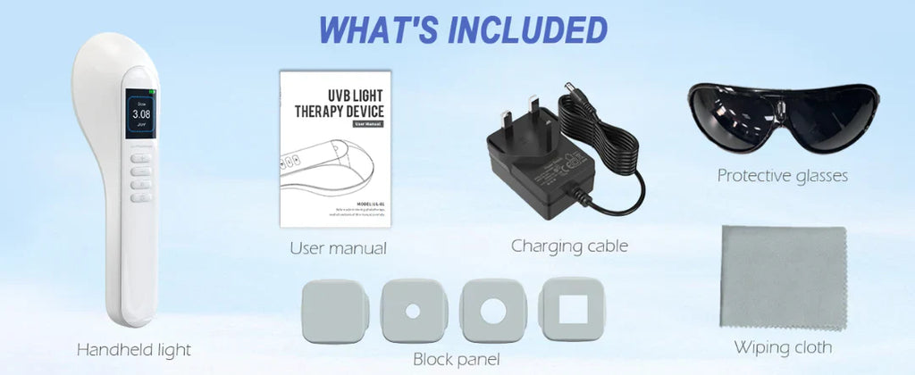 308nm UVB Lamp for Vitiligo Phototherapy Light Therapy for Psoriasis