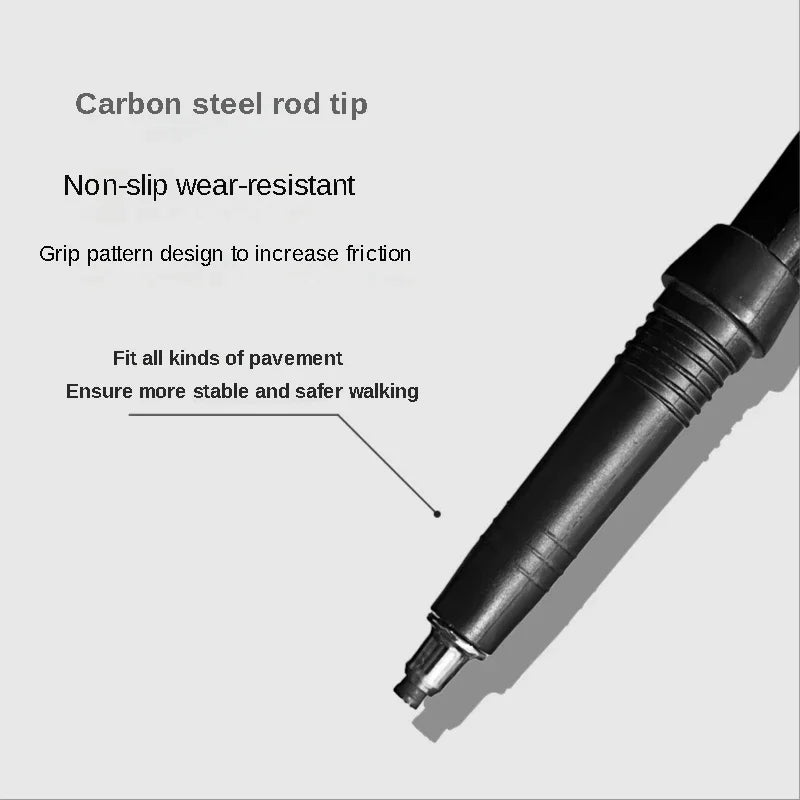 2KS Teleskopické ultralehké trekové hole — Nastavitelné hliníkové turistické hole s rychlým zámkem a EVA úchopem