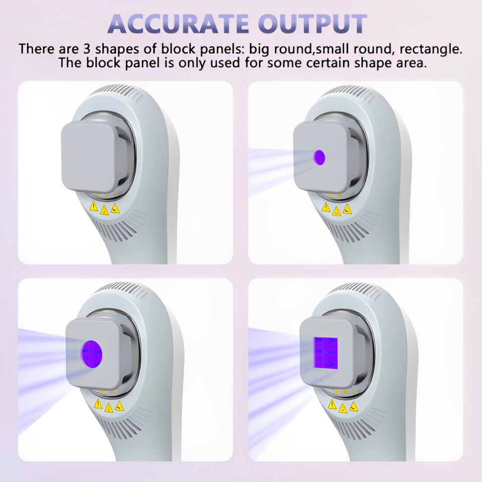 308nm UVB-lampe for vitiligo fototerapi lysbehandling for psoriasis