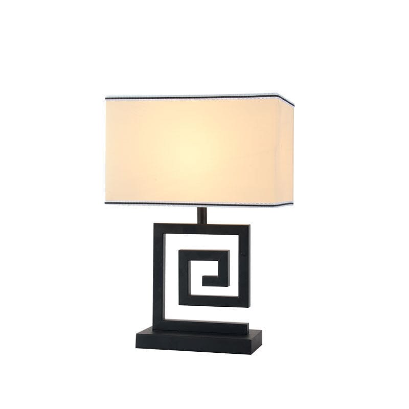Aurelian Retro Table Lamp Handcrafted in East West Modern Chinese Style