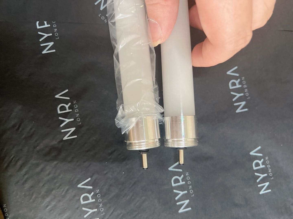 NovaLume Tube Mirror Wall Light With Acrylic Diffusion