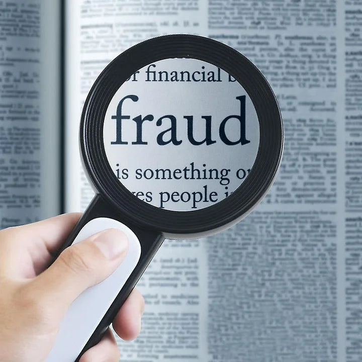 30x håndholdt glass for eldre - zoomexpert