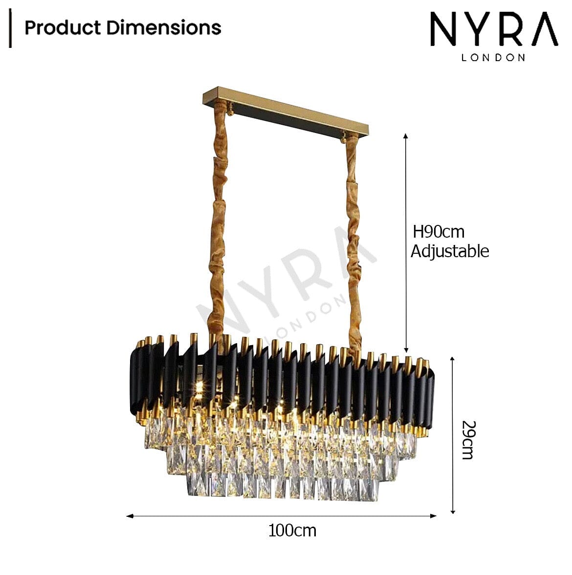 Aurabella lysekronekolleksjon