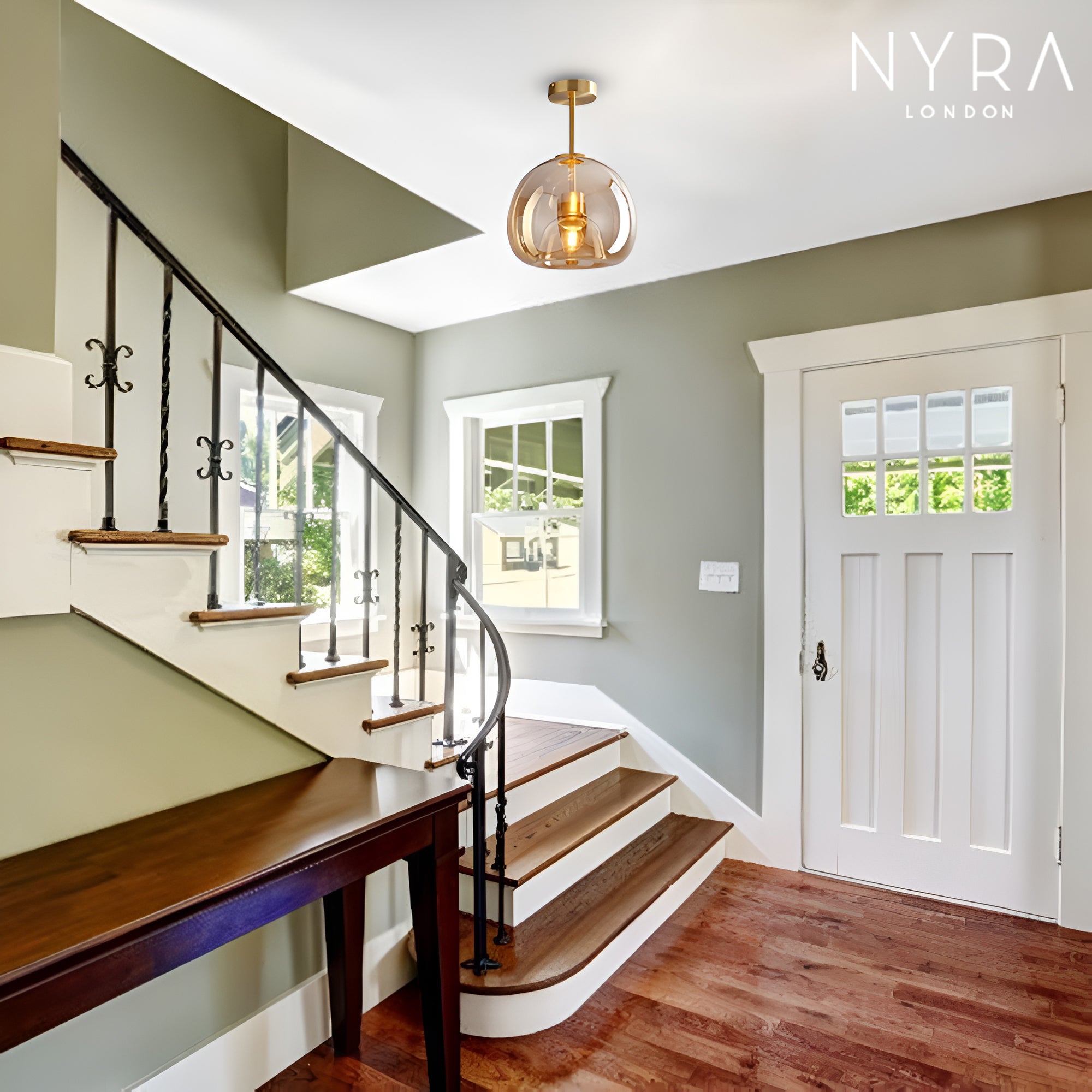 NovaSphere üveggömb fali lámpa meleg hangulathoz