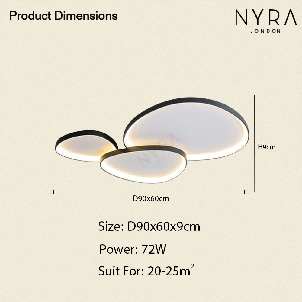 SageGlow Ambient Lamps with Adjustable Warm and Cool Light and Remote