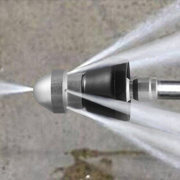 Stainless Steel High-Pressure Sewer Cleaning Nozzle
