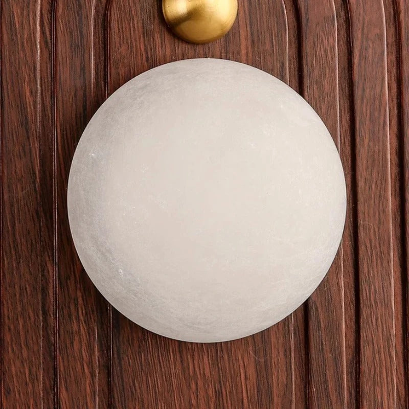 Nyra | Walnut Arch LED Wall Light For Modern Interiors