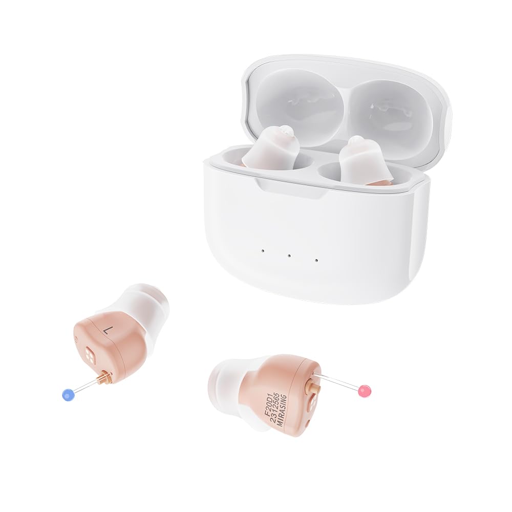 Advanced 16-Channel Digital Hearing Aids: Rechargeable and Invisible