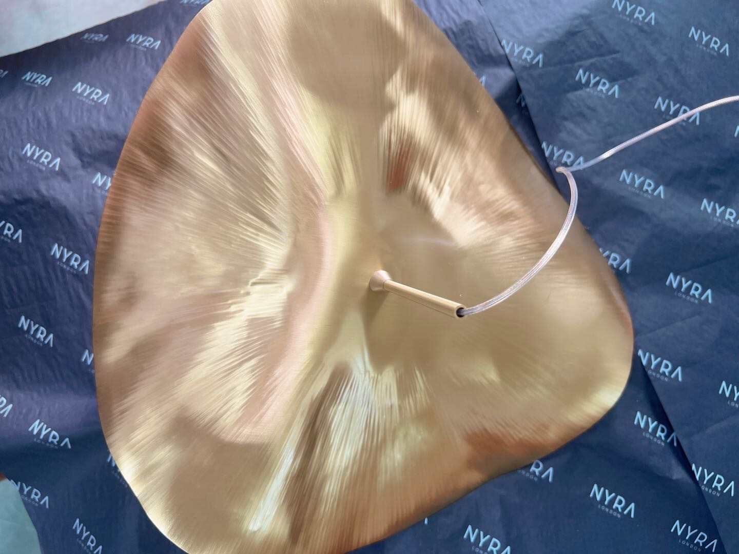 Lunara Nordic Gold Shell Mini Pendant Lights Soft Warm LED Adjustable Height