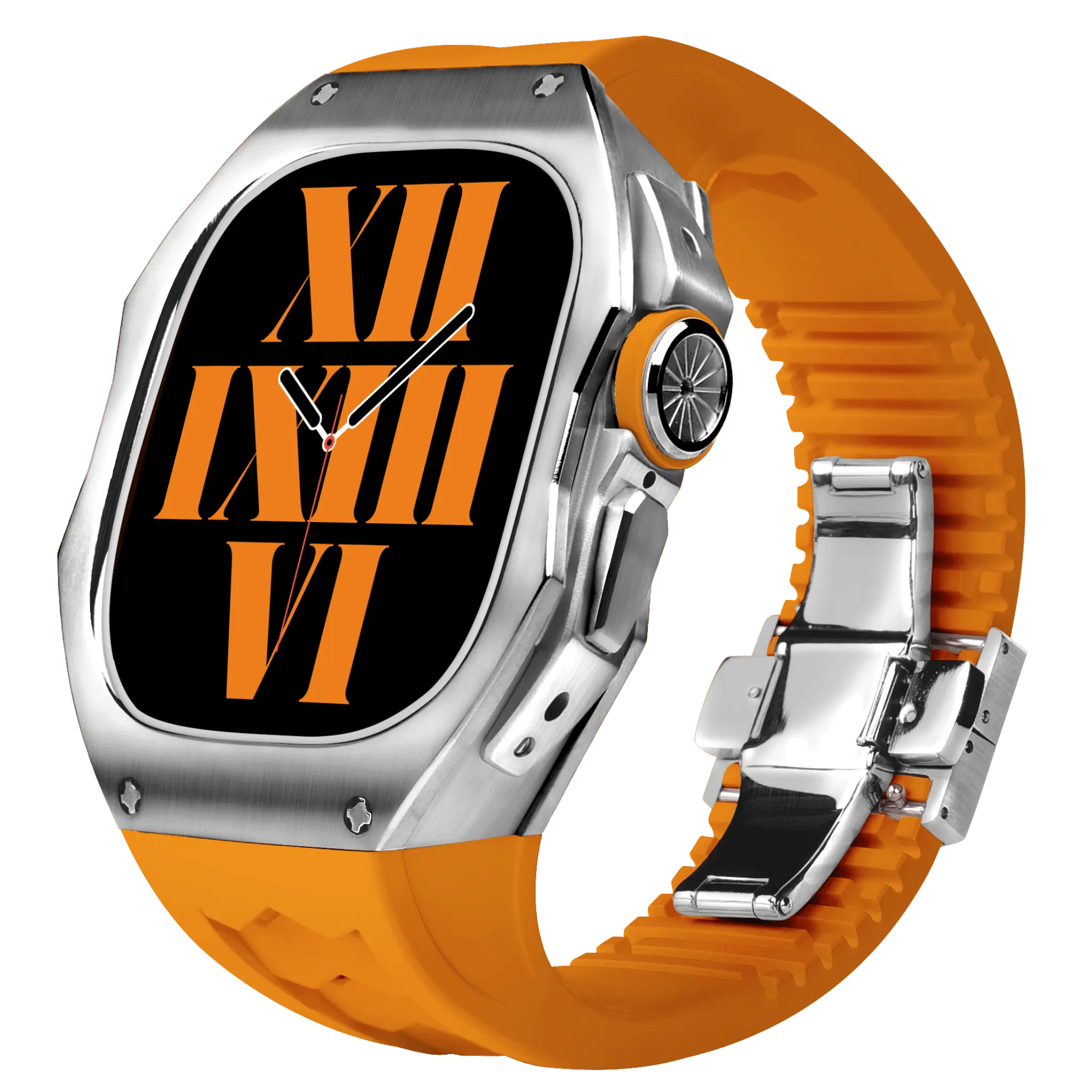 Titanium Case & Silicone Band for Apple Watch Ultra