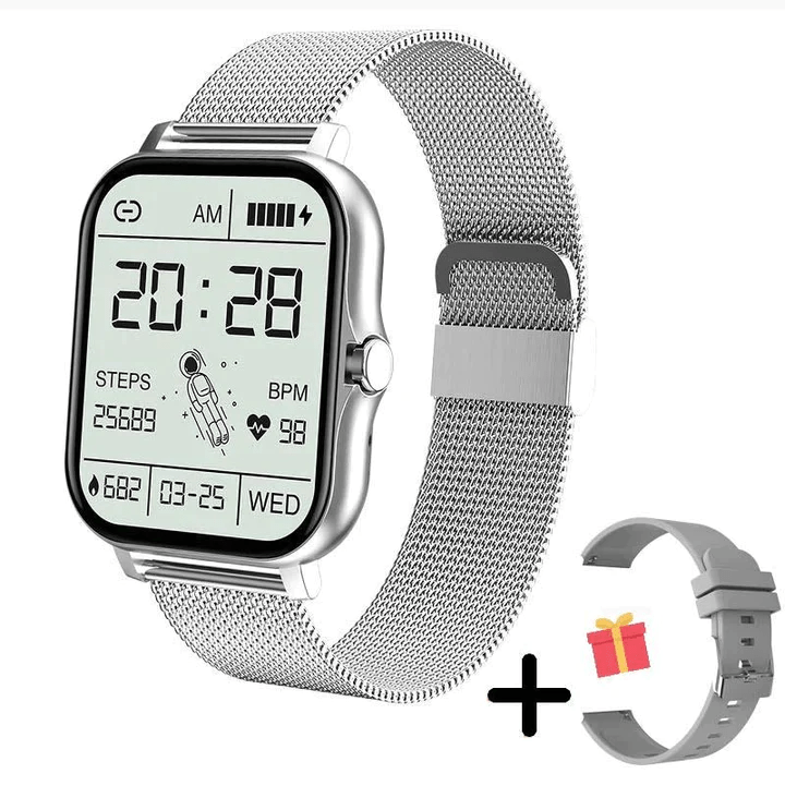 Digital Smart Watch for Men & Women With Bluetooth Calls, Full Touch Screen, Fitness & Sports Tracker