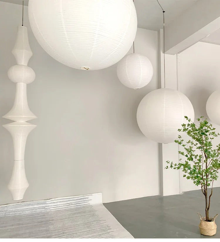 Nexa Sculptural Pendant Lights With Japanese Minimalist Geometry