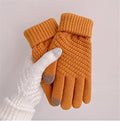 Winter gloves in thermal wool