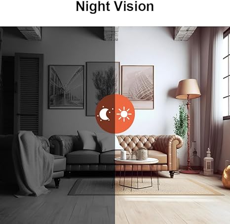 Security Plus | trådløst 1080p HD WIFI overvåkingskamera for hjemmet ditt