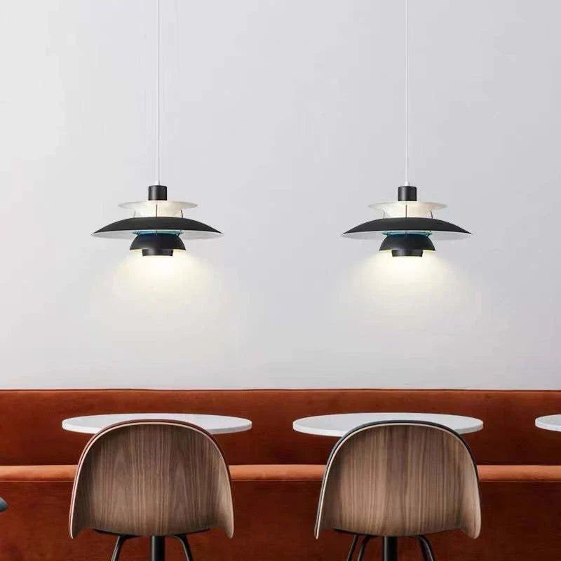 Morandi moderne LED hanglamp met kap