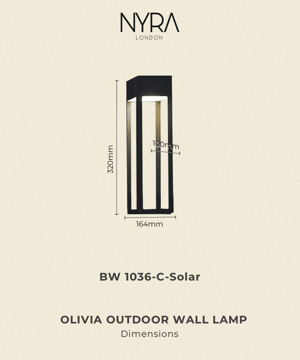 Lunora Nordic Outdoor Wall Light for Gardens and Patios Ambience