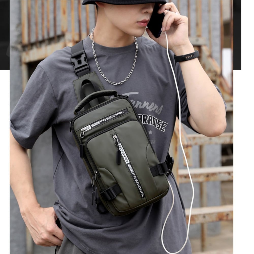 Voděodolná multifunkční kabelka přes rameno – univerzální a stylová taška na rameno pro každodenní použití