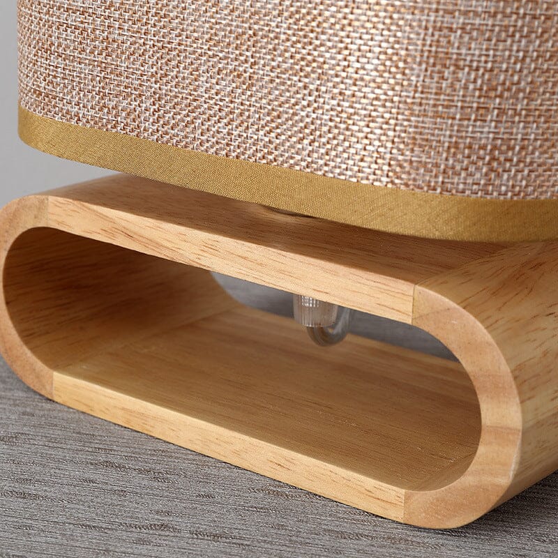 Ariya Bamboo Table Lamp Handcrafted With Japanese Inspiration